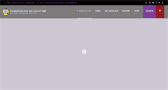 Desktop Screenshot of lawoftime.org